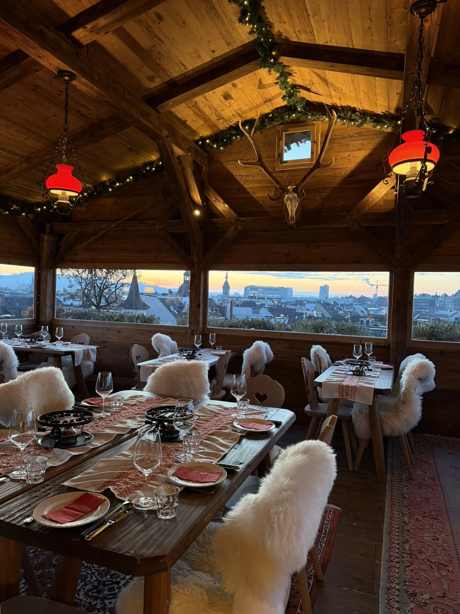 Fondue mit Aussicht